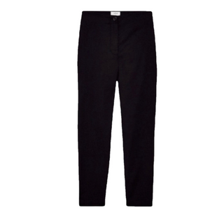 NWT Aritzia Wilfred Cherice Linen Blend Trouser Black 00
